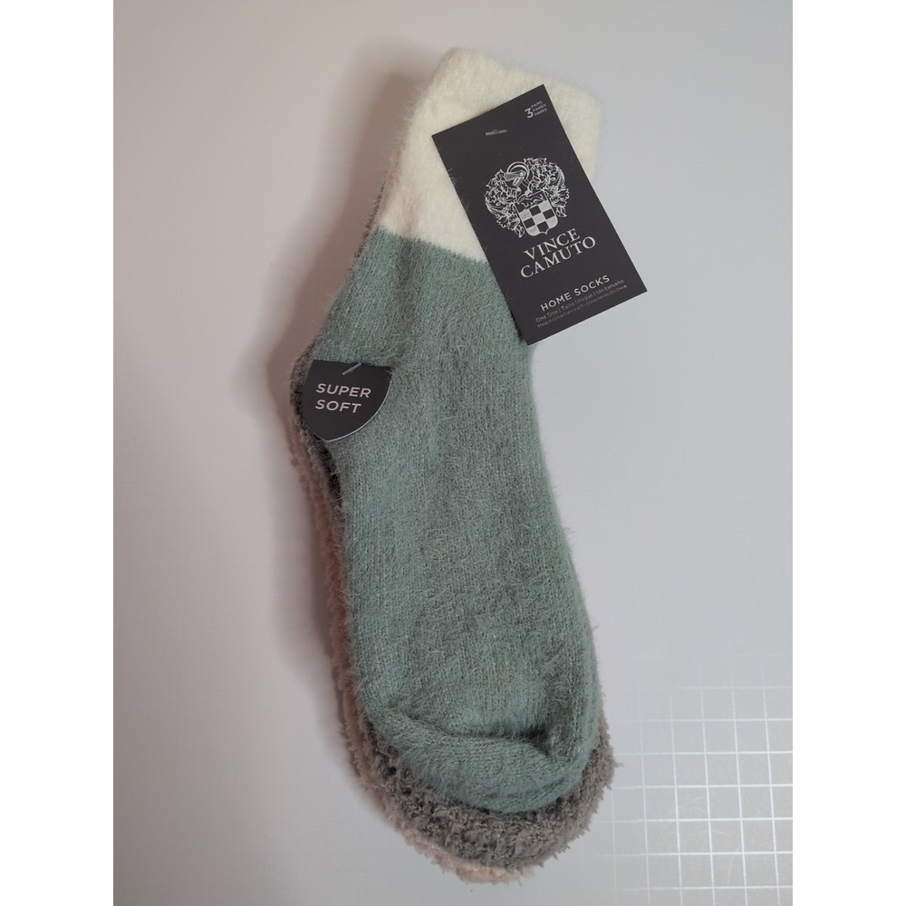 Vince Camuto Winter Socks 3 Pairs One size Super Soft Multicolored New‎